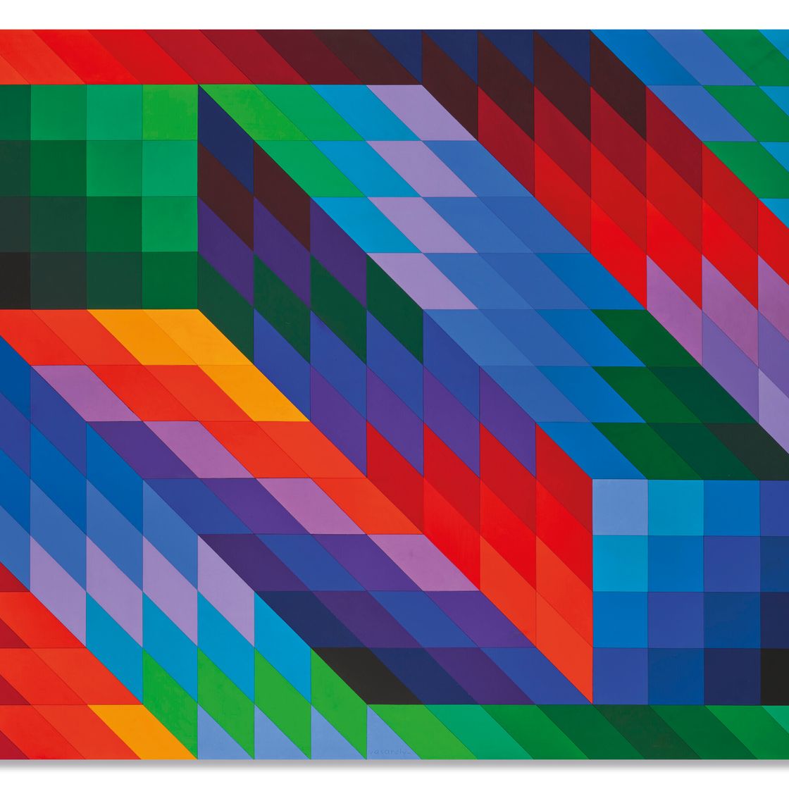 Victor Vasarely — Гештальт-вилль, изображение 1