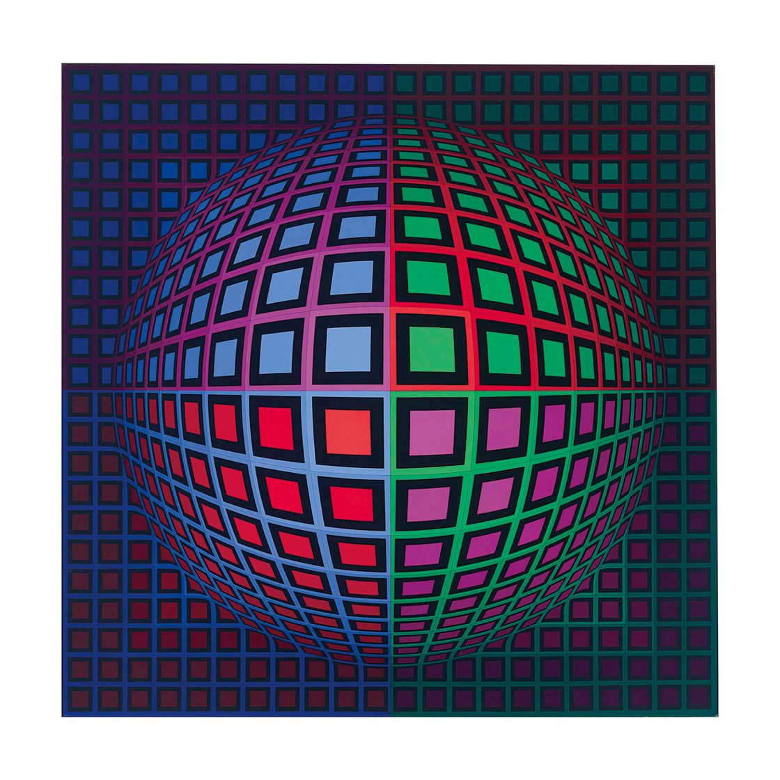 Victor Vasarely — Диуру (стр.912)