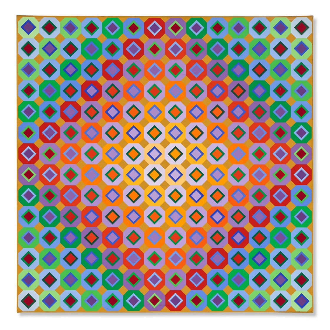 Victor Vasarely — Фолк III