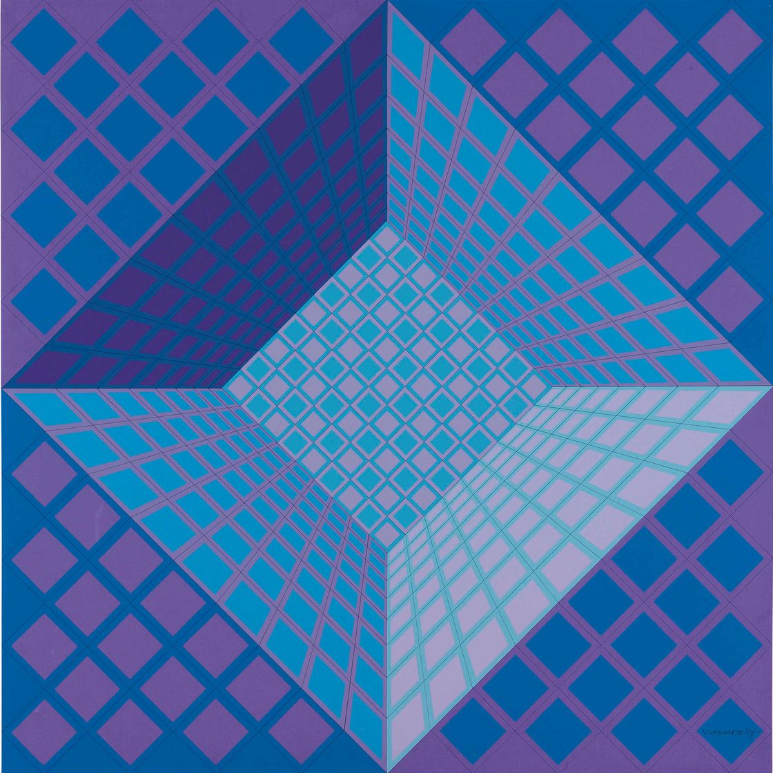Victor Vasarely — Живописец