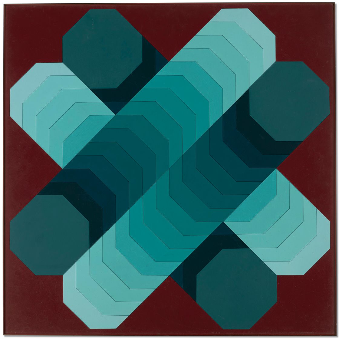 Victor Vasarely — Октябрьский день, изображение 2