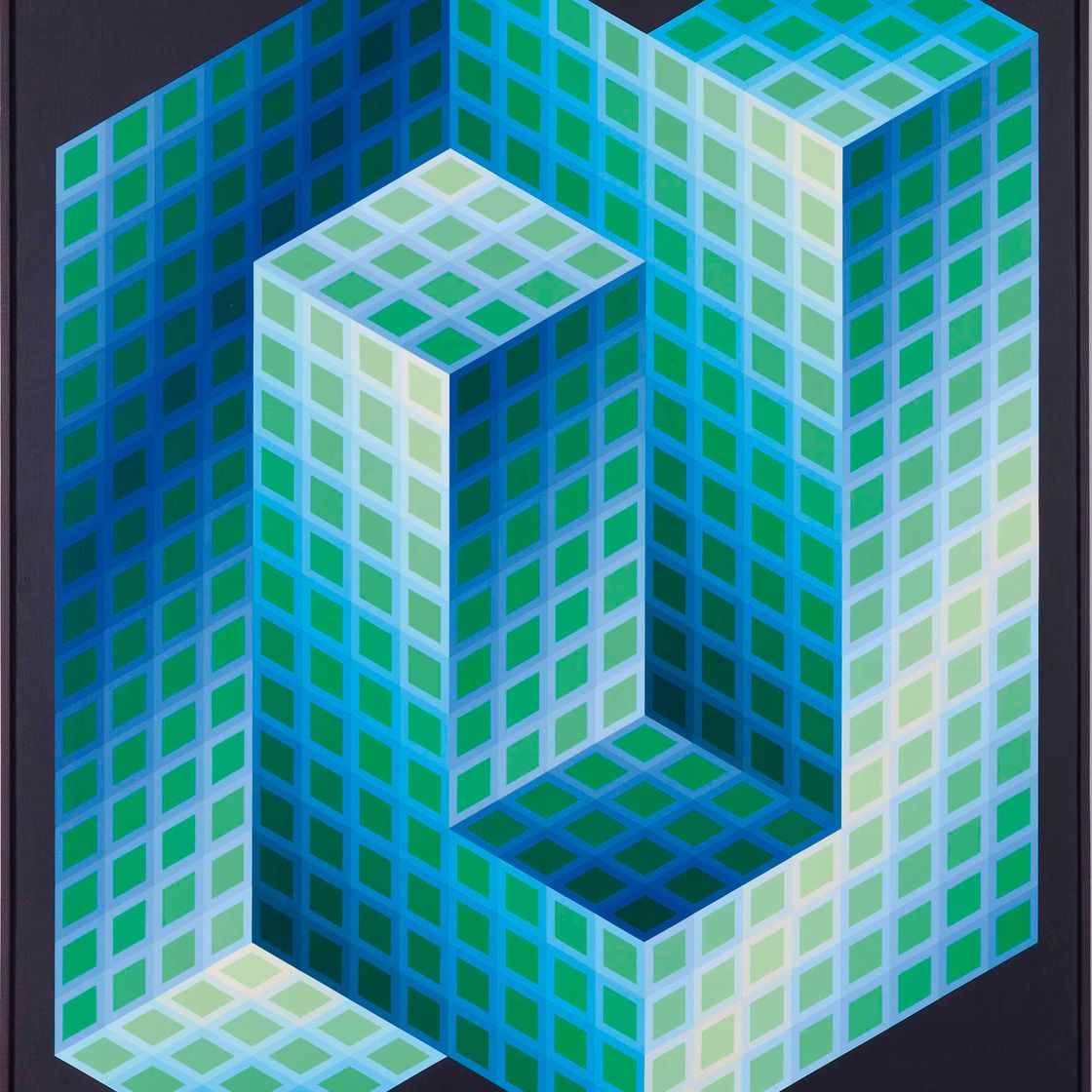 Victor Vasarely — Гештальт-укрытие