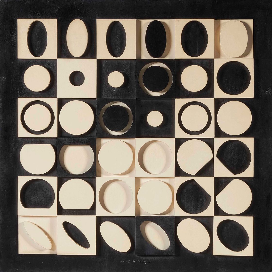 Victor Vasarely — Джи-Нуар-Блан