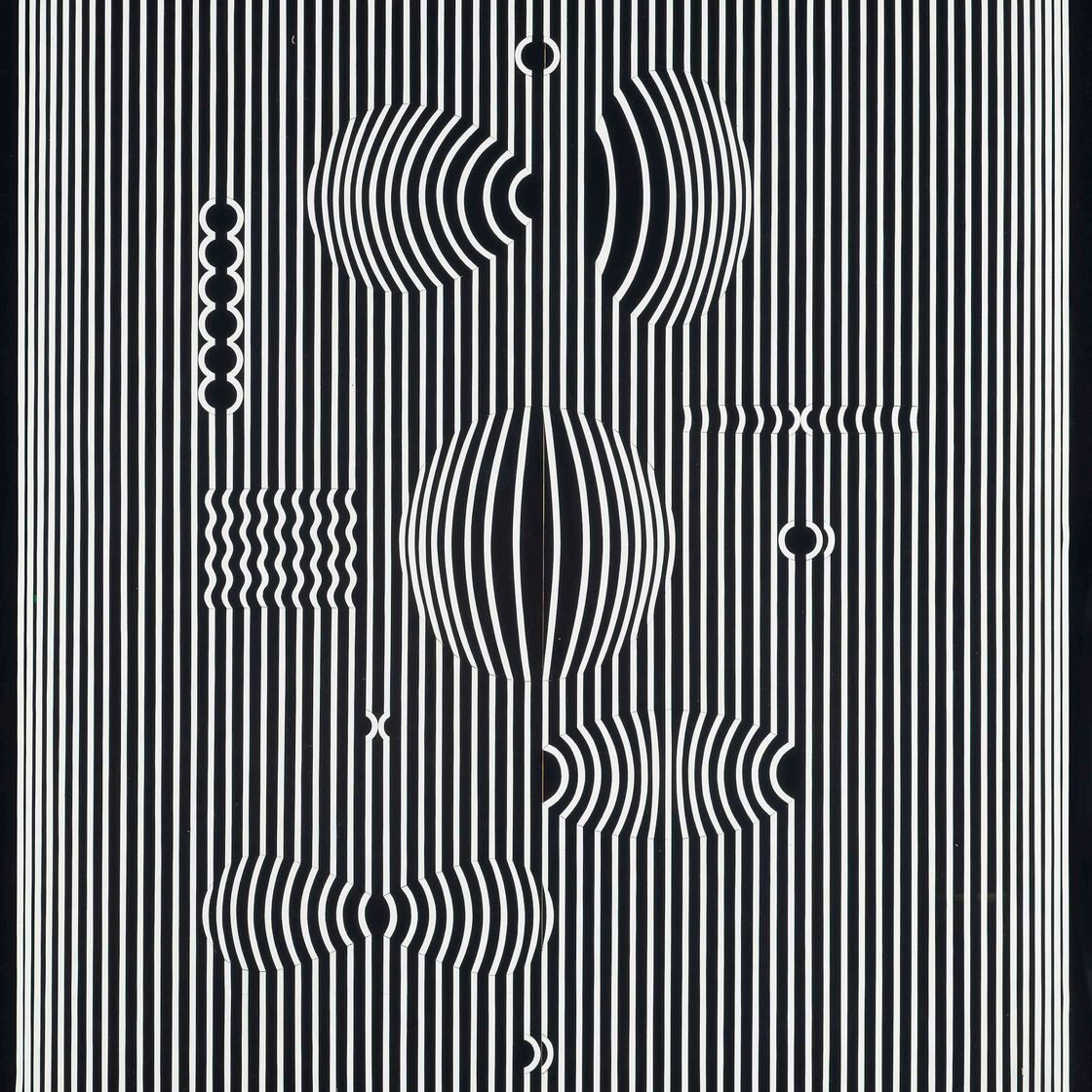 Victor Vasarely — Без названия