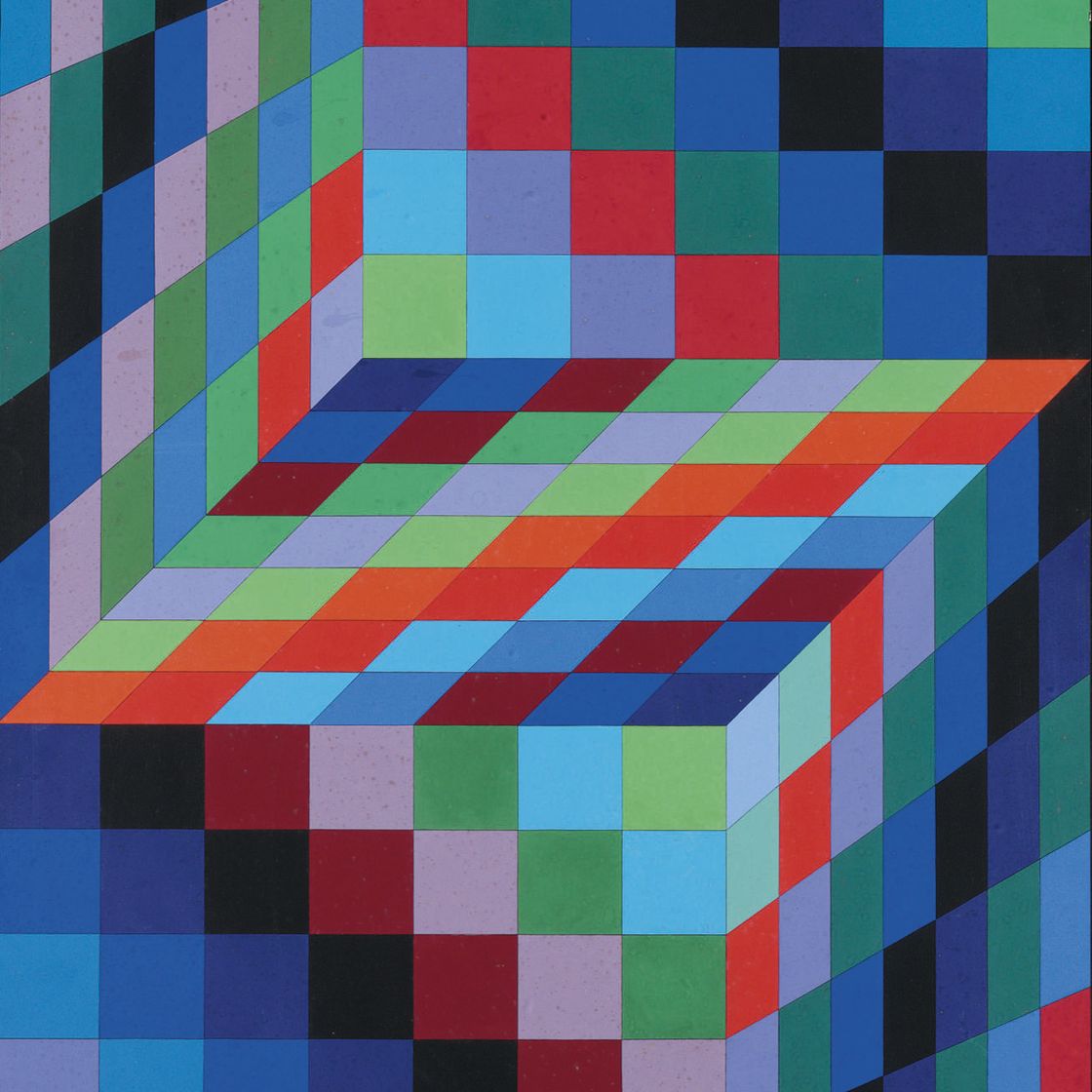 Victor Vasarely — АКСО 66 (2136)