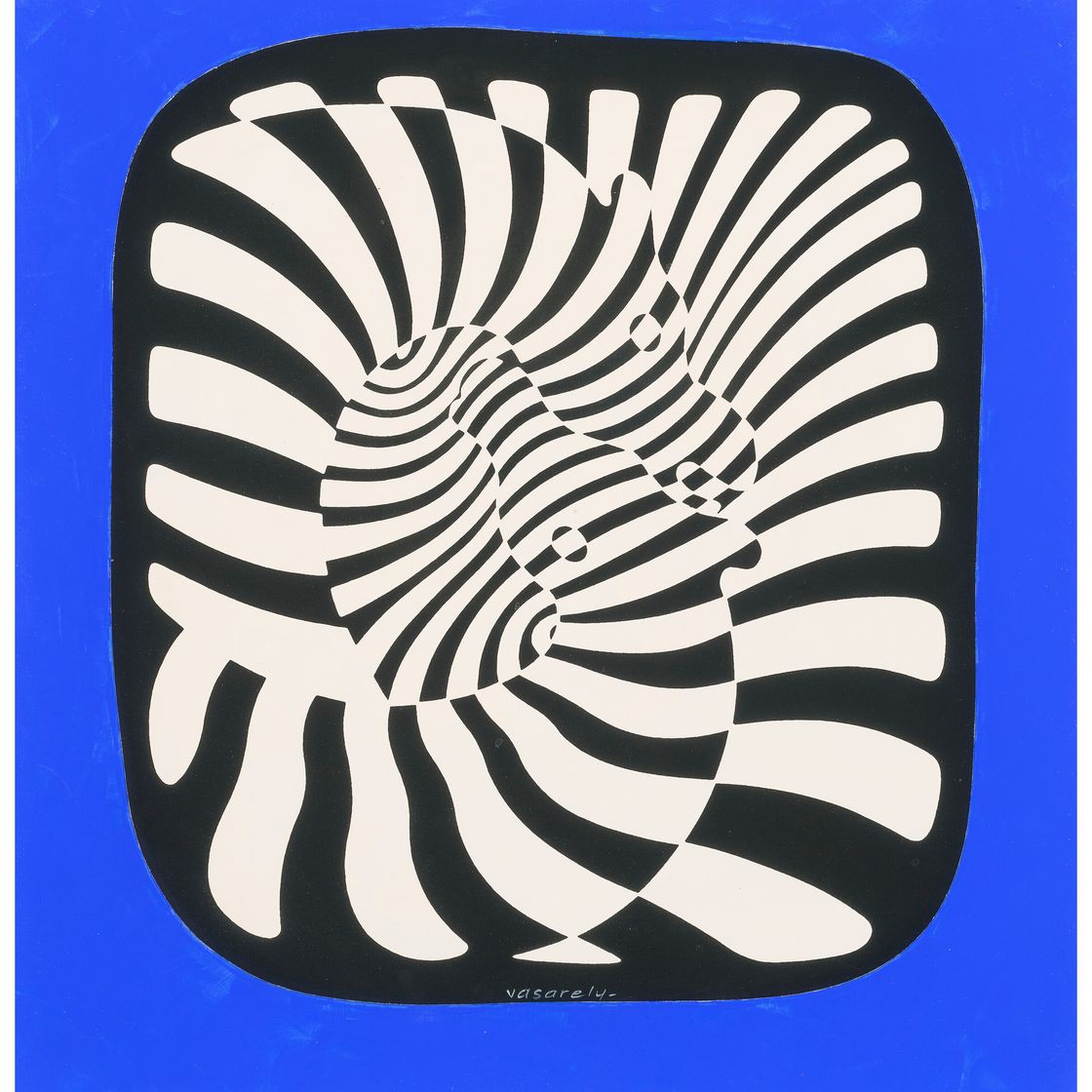 Victor Vasarely — Зебрак (зебры), изображение 1