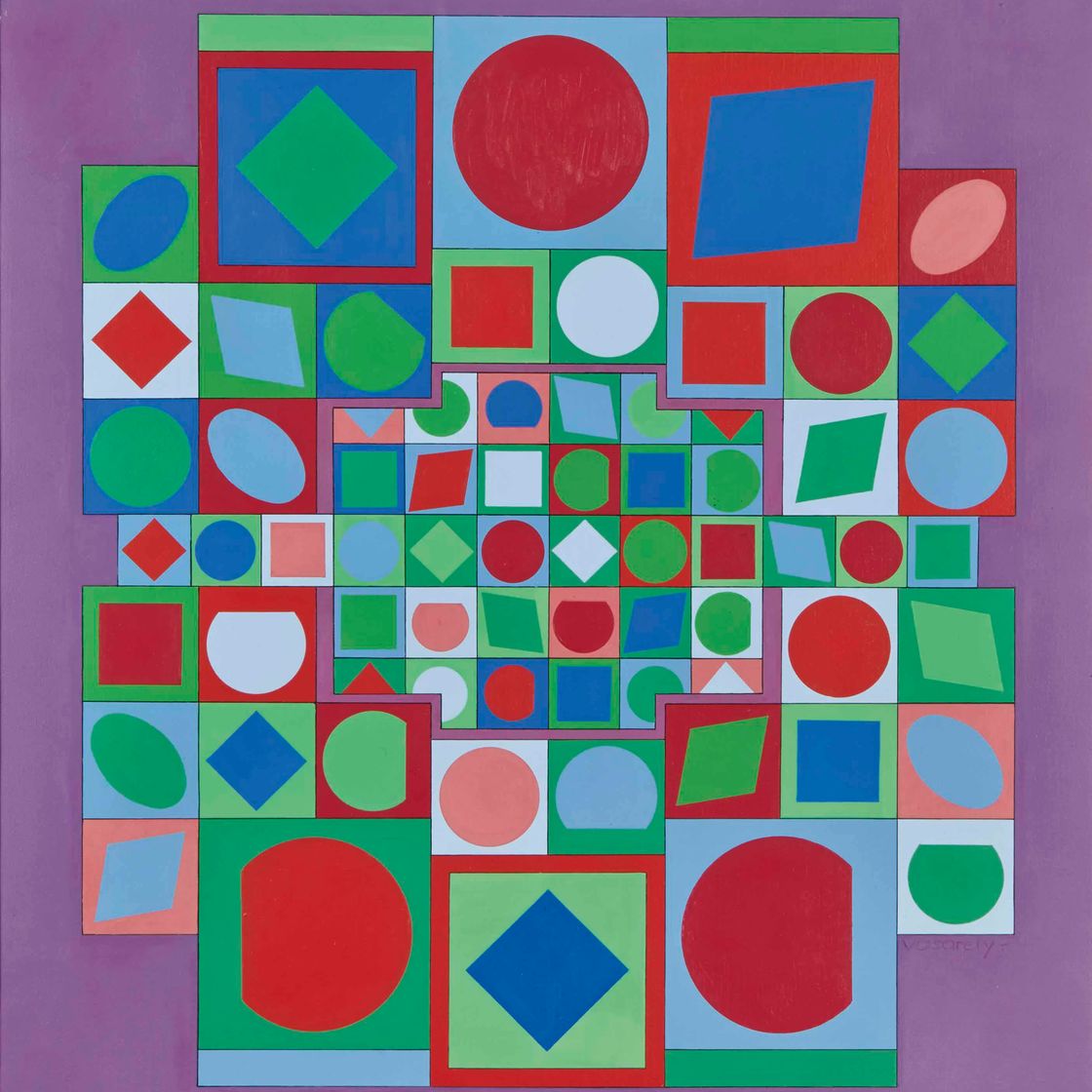 Victor Vasarely — Фольклор