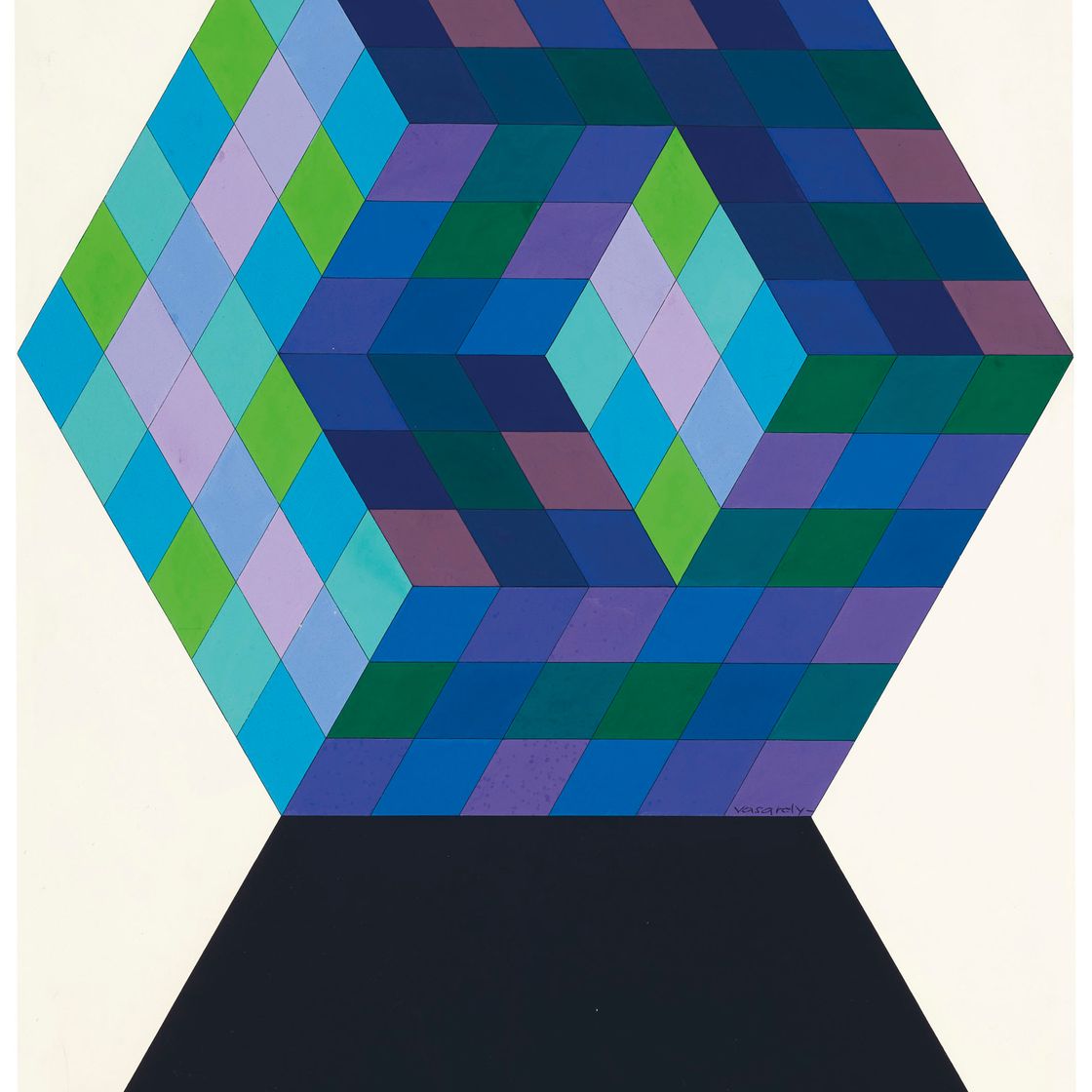 Victor Vasarely — ТРИДИМ-QQ