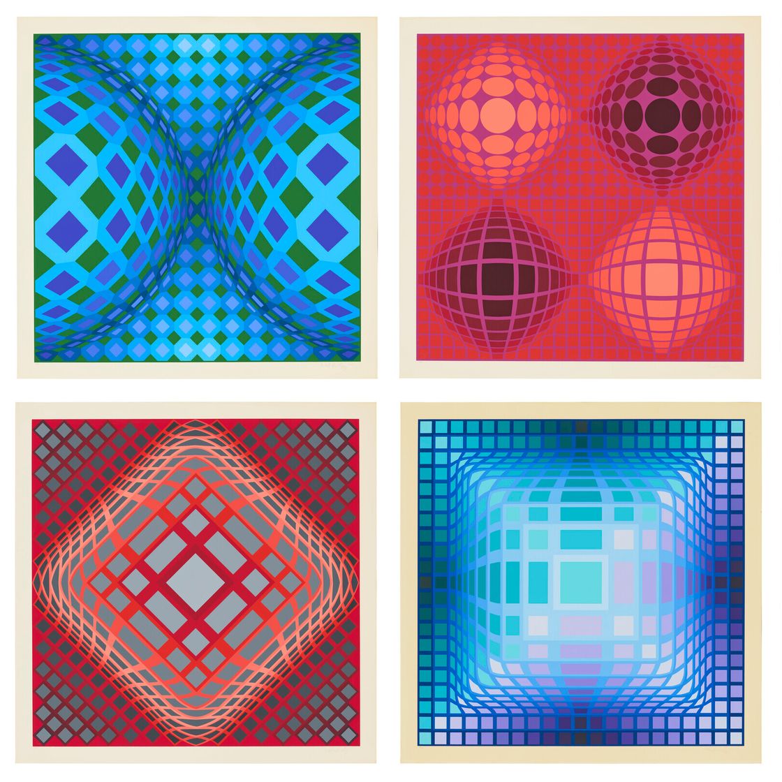 Victor Vasarely — Гея