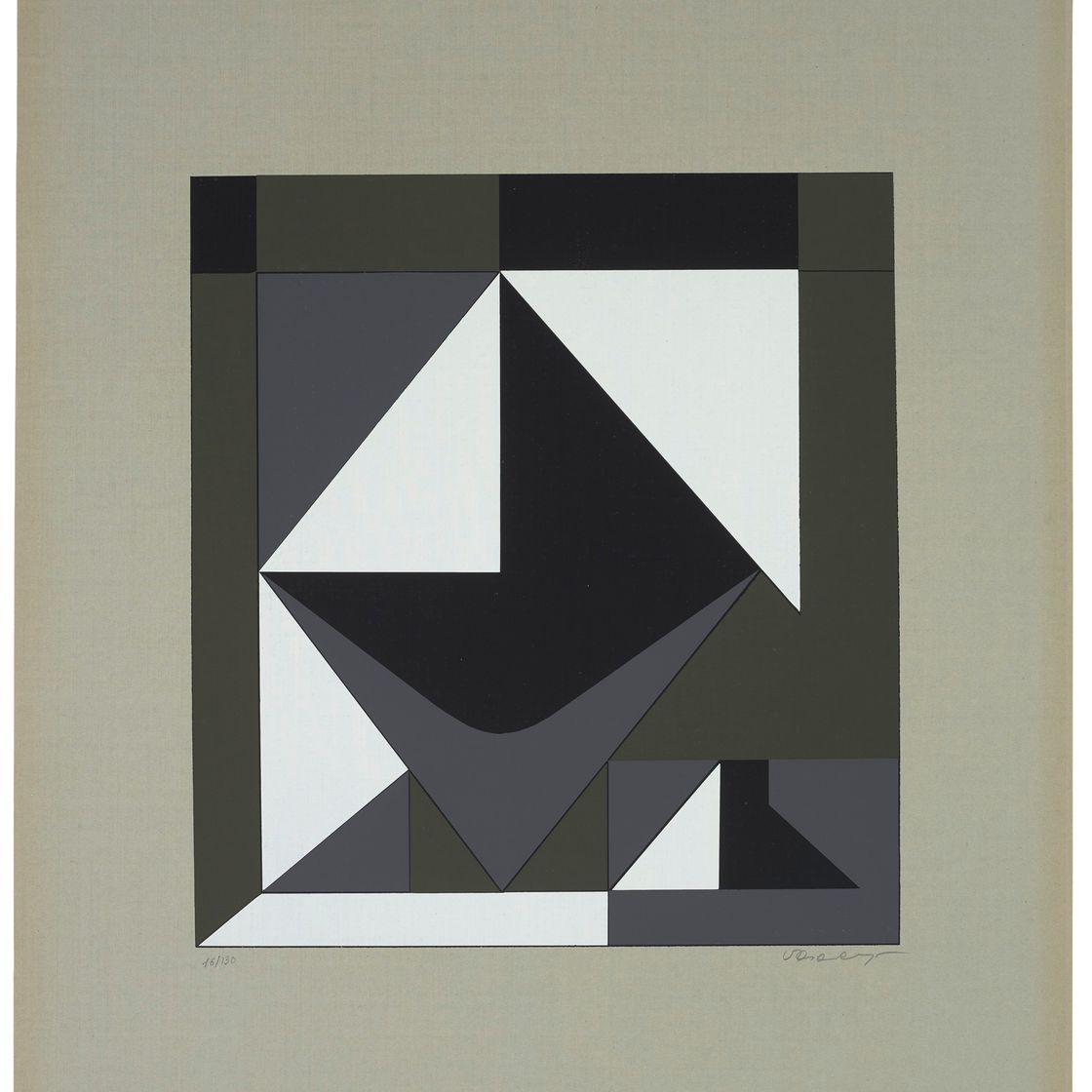Victor Vasarely — Гильермо Мозес, Венесуэла, издание Дениз Рене, Париж, 1956, изображение 12