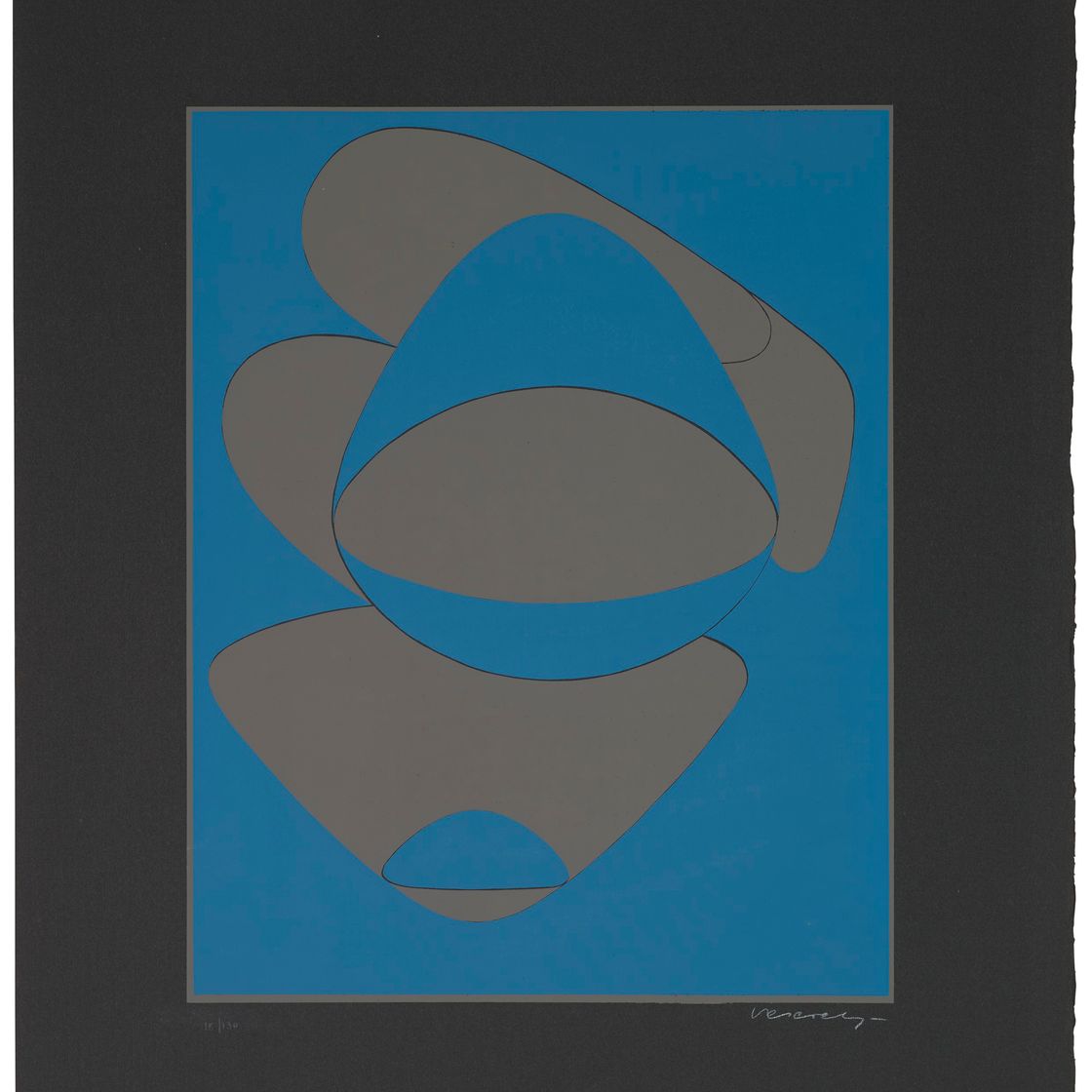 Victor Vasarely — Гильермо Мозес, Венесуэла, издание Дениз Рене, Париж, 1956, изображение 5