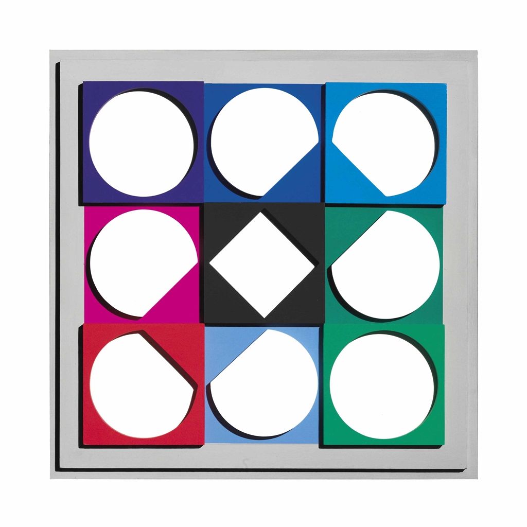 Victor Vasarely — Топаз Бланш - Негатив