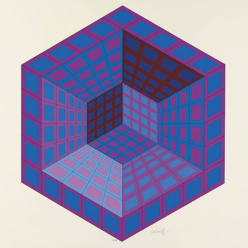 Victor Vasarely — Ванкувер, K. G. Heffel Fine Art Inc. и Inter-Continental Art Agency Ltd., Ванкувер, 1982