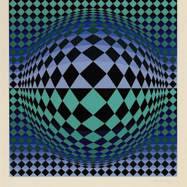Victor Vasarely — Вега Ва, от Веги