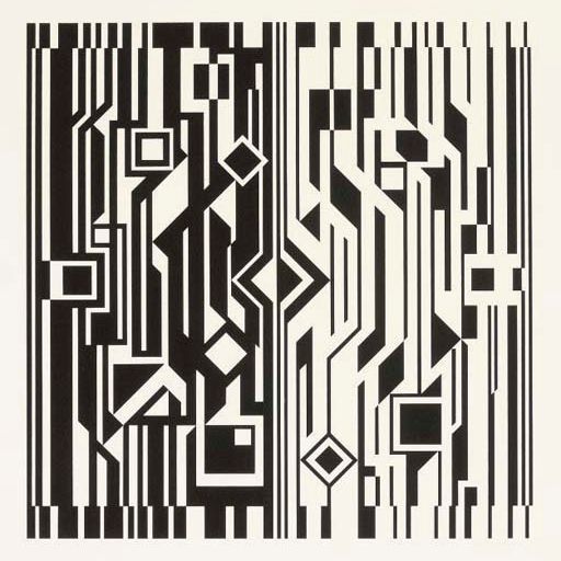 Victor Vasarely — Без названия, от NB Cinetique