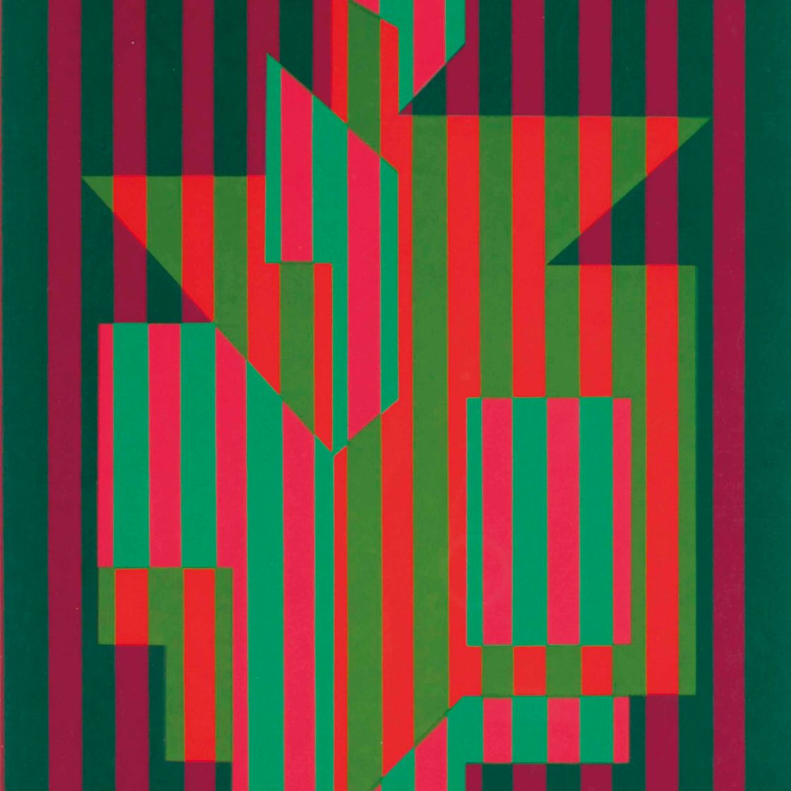 Victor Vasarely — Абстрактная композиция