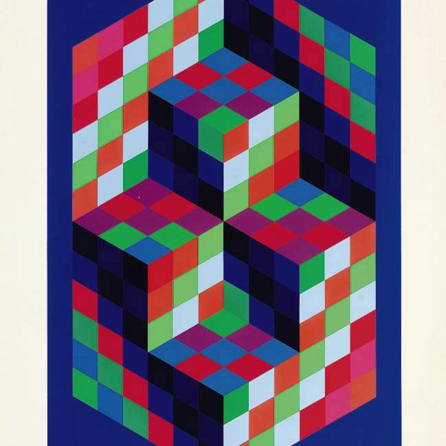 Victor Vasarely — Без названия