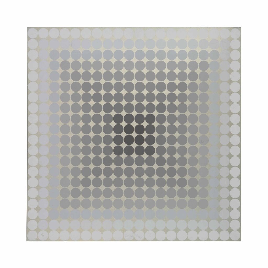 Victor Vasarely — Лапидар : один отпечаток