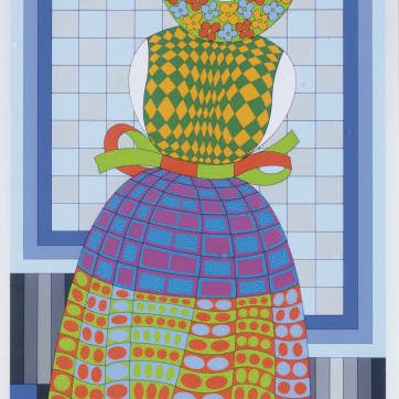 Victor Vasarely — [Женщина]