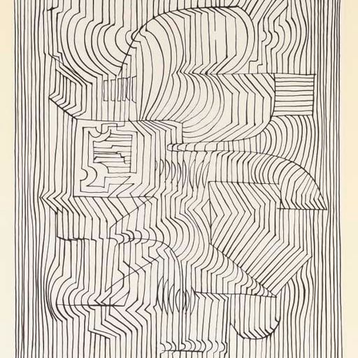 Victor Vasarely — Гордий, из NB Cinetique