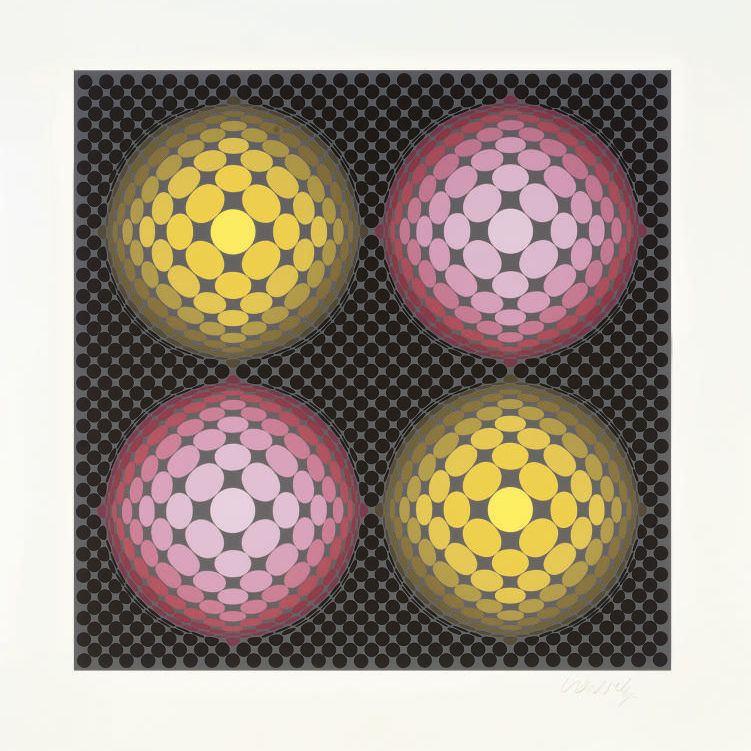 Victor Vasarely — без названия