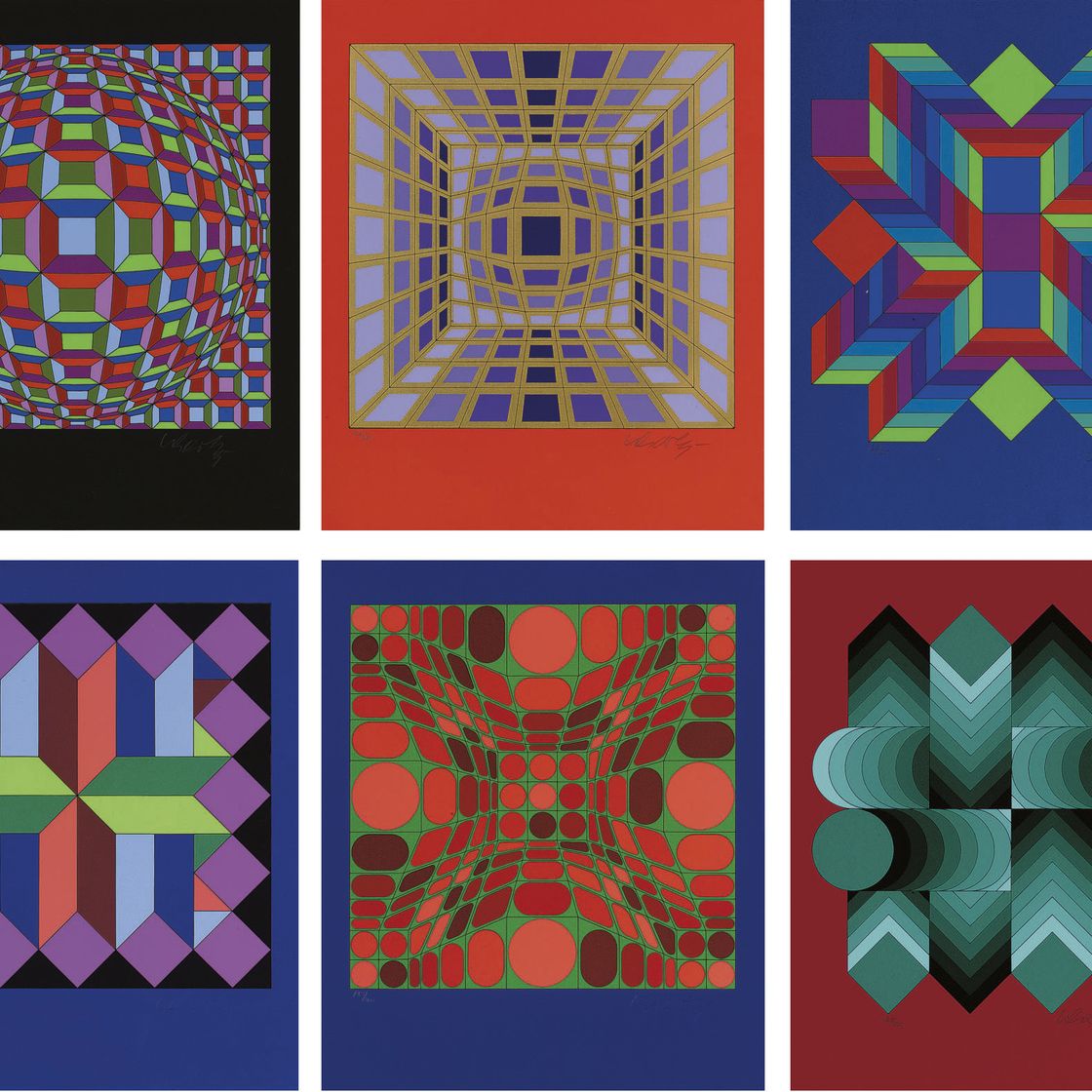 Victor Vasarely — ГЕЛИОС