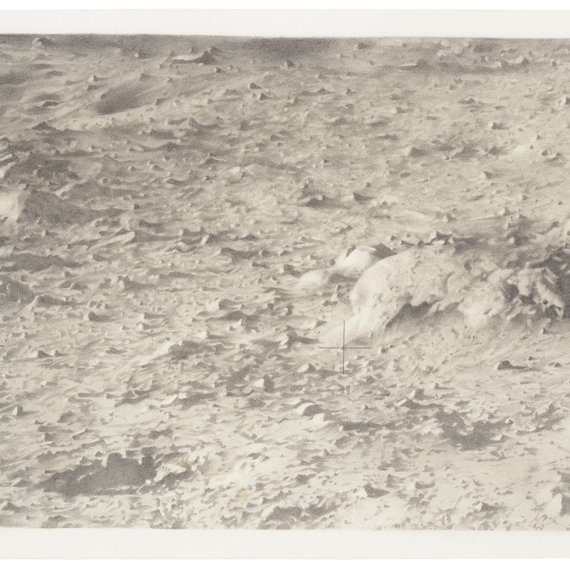 Vija Celmins — Без названия (изображение Луны), изображение 1