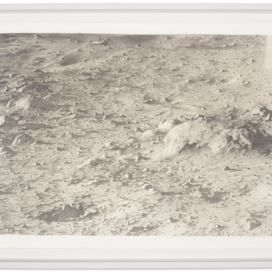 Vija Celmins — Без названия (изображение Луны), изображение 2