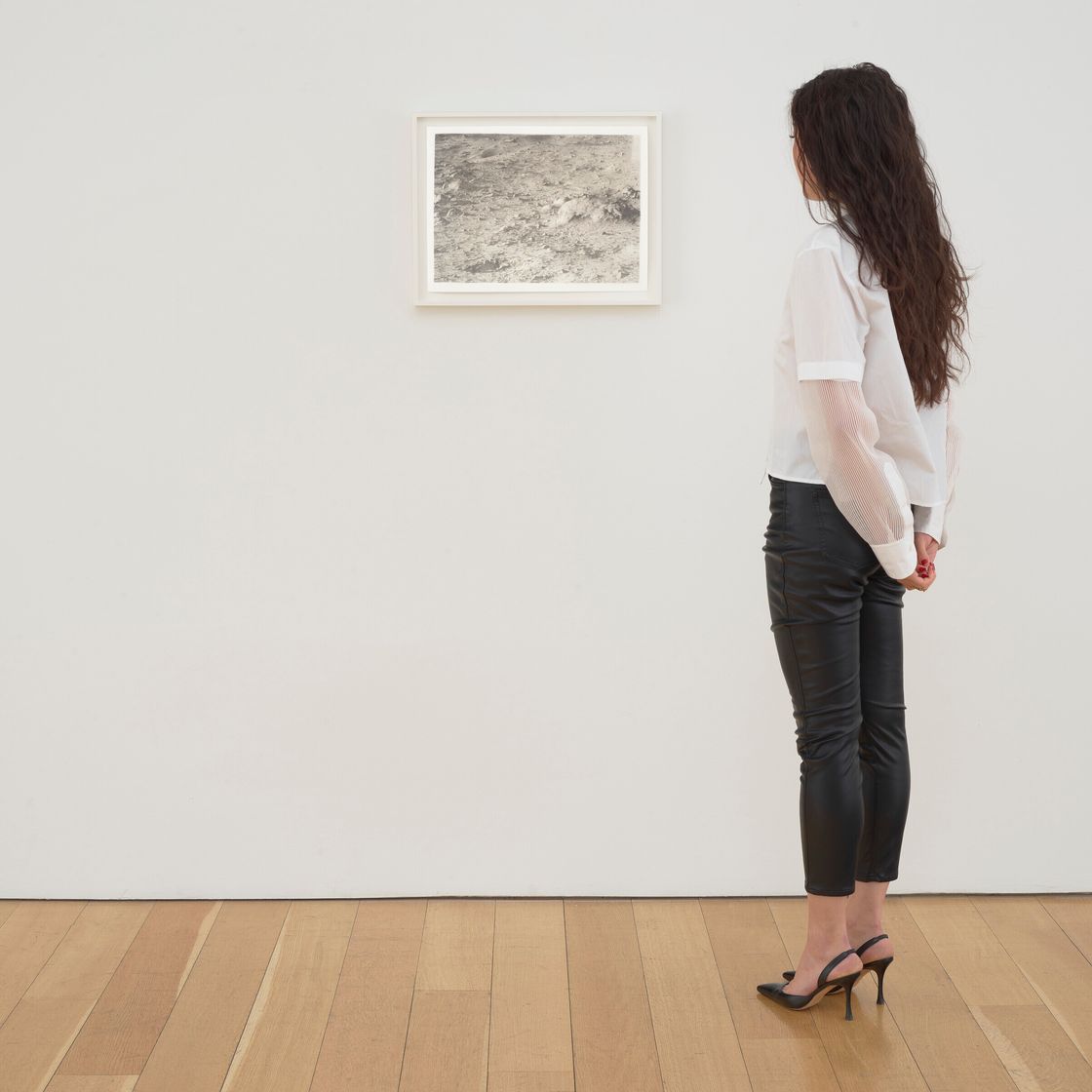 Vija Celmins — Без названия (изображение Луны), изображение 4