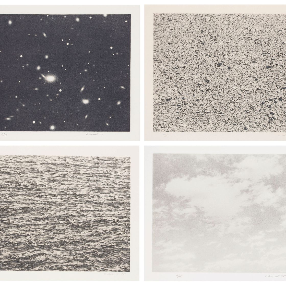 Vija Celmins — Порфолио без названия, изображение 1