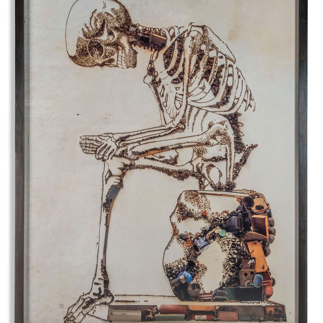 Vik Muniz — Анатомия, по Франческо Бертинатти (Фотографии мусора), изображение 1