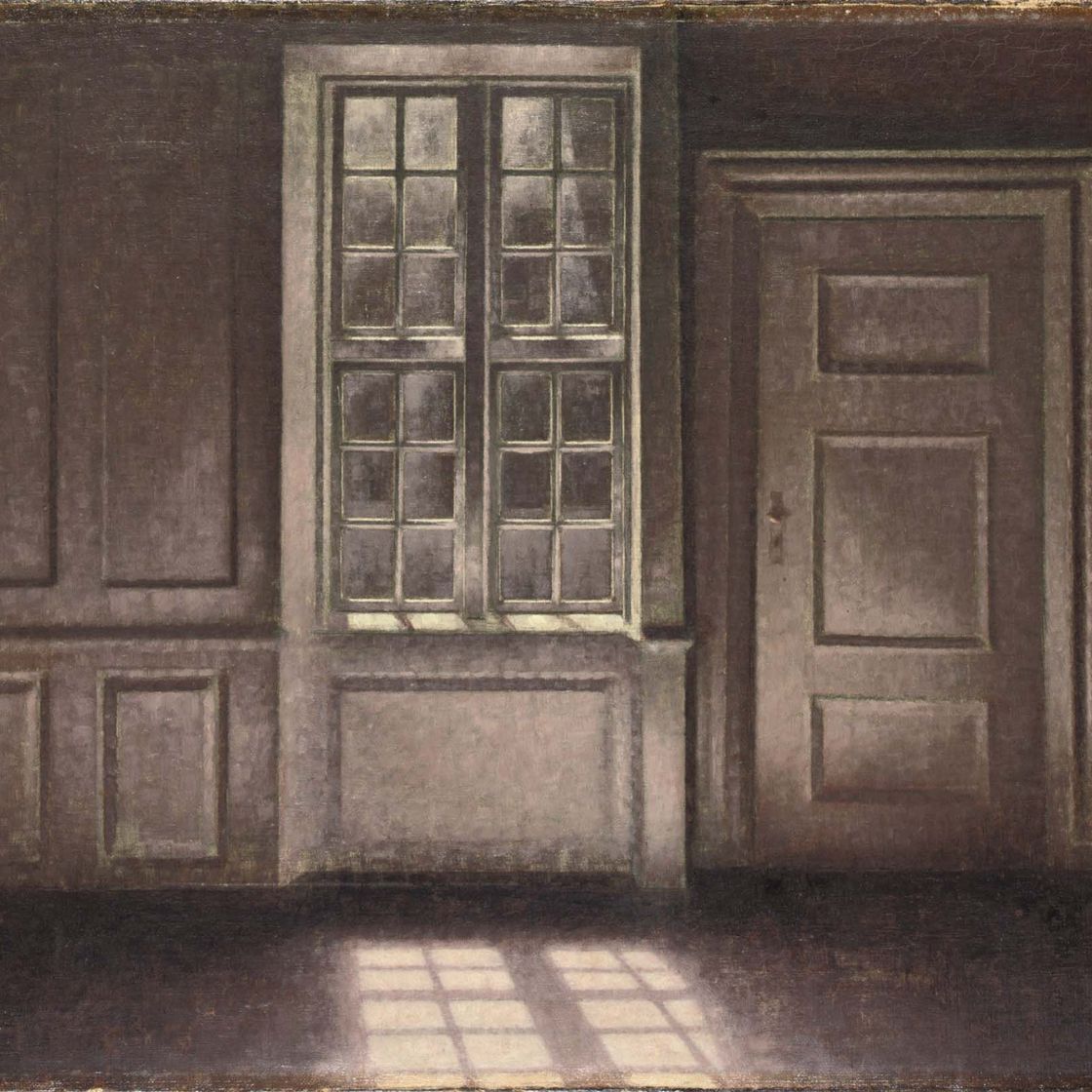 Vilhelm Hammershøi — Залитый солнцем интерьер, Strandgade 30