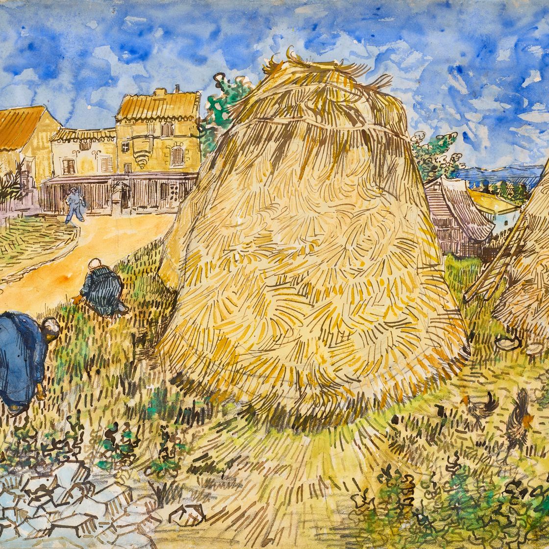 Vincent van Gogh — Кусочки бле, изображение 1