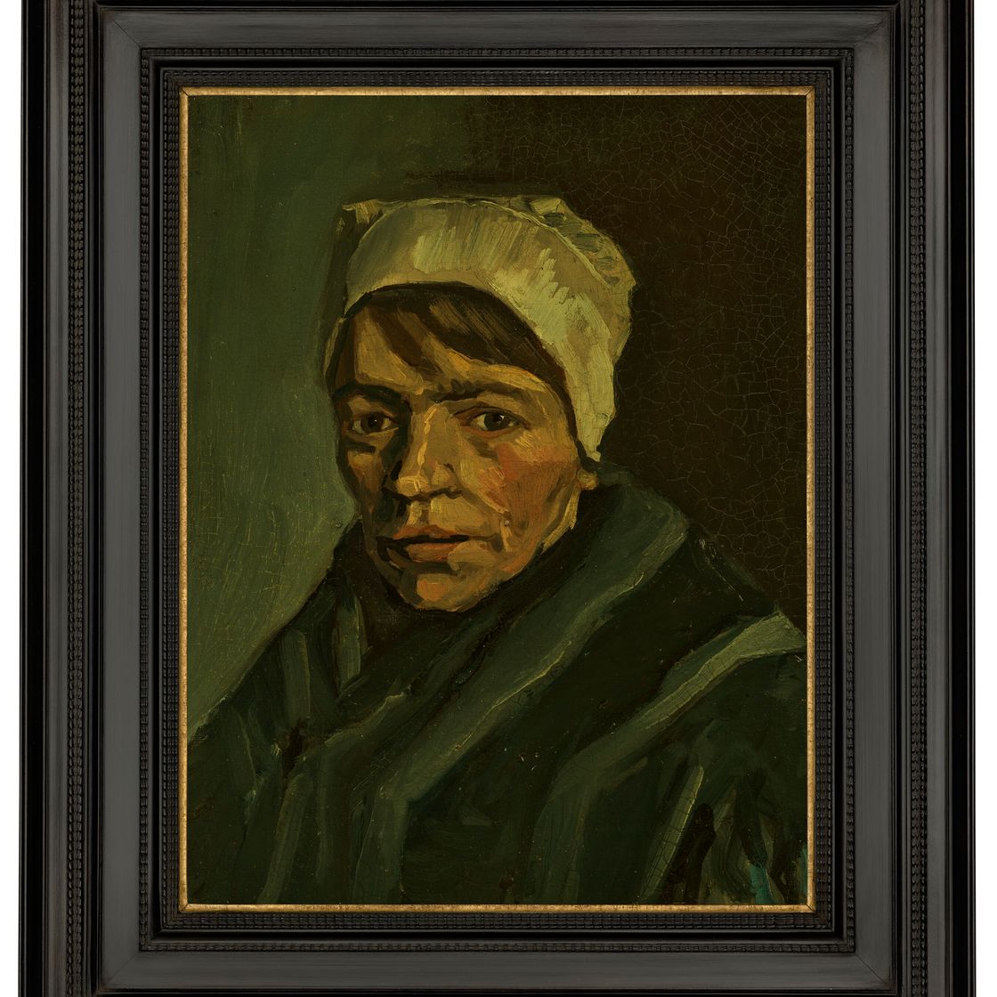 Vincent van Gogh — Коп ван ин Вроу встретил витте мутса ( голова женщины в белом чепце ), изображение 2