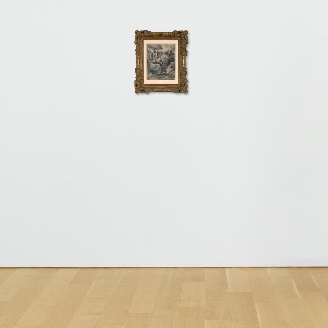 Vincent van Gogh — Бурен бий-де-вастоббе, в эн-Туине (Женщина у корыта, в саду), изображение 5