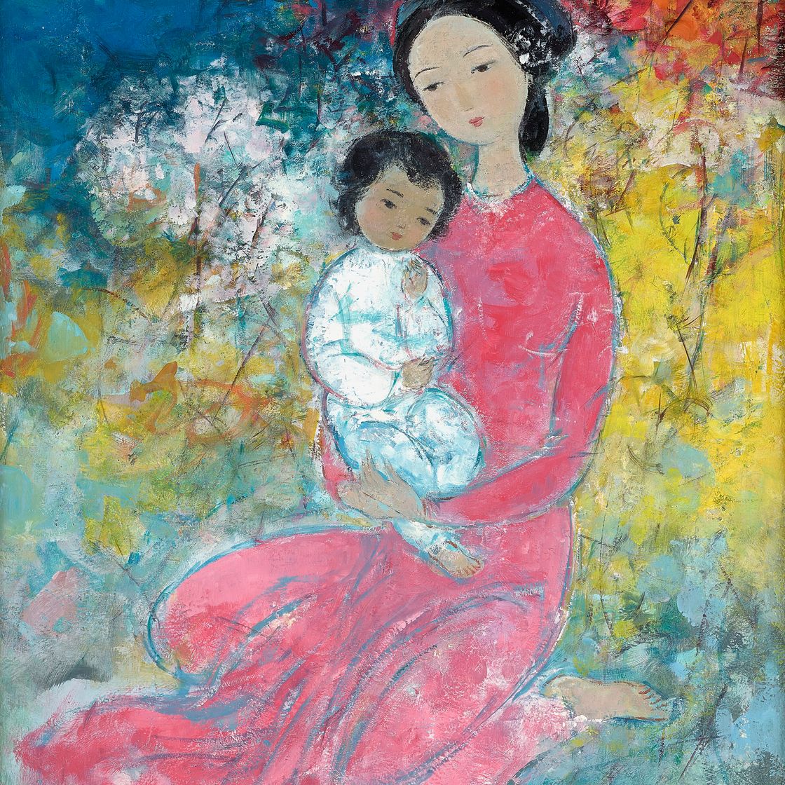 Vu Cao Dam — Мать и дитя (Mother and Child), изображение 1