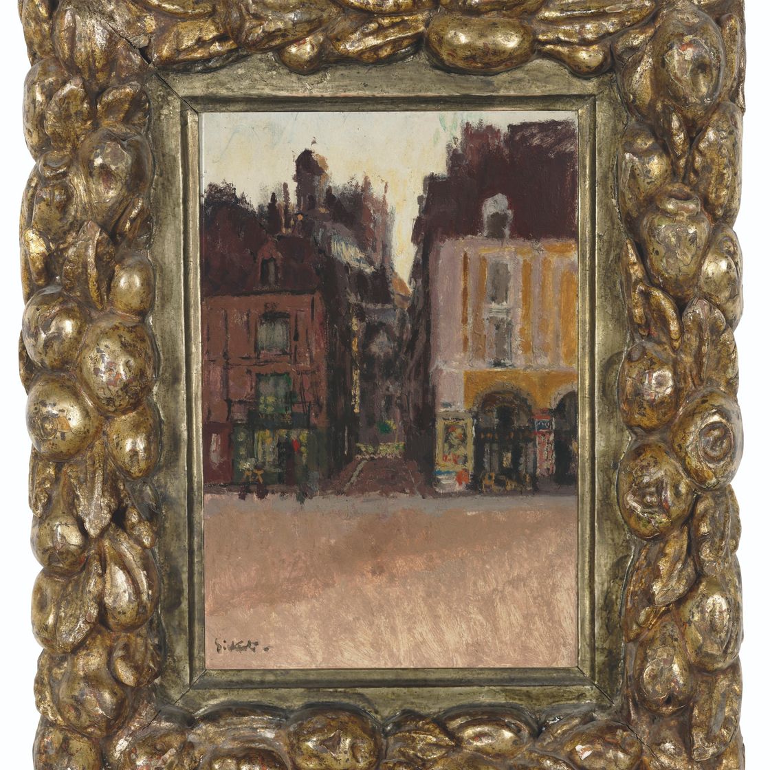 Walter Richard Sickert — Улица Нотр-Дам и набережная Дюкен, Дьепп, изображение 2