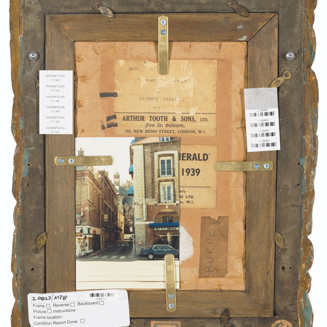 Walter Richard Sickert — Улица Нотр-Дам и набережная Дюкен, Дьепп, изображение 3