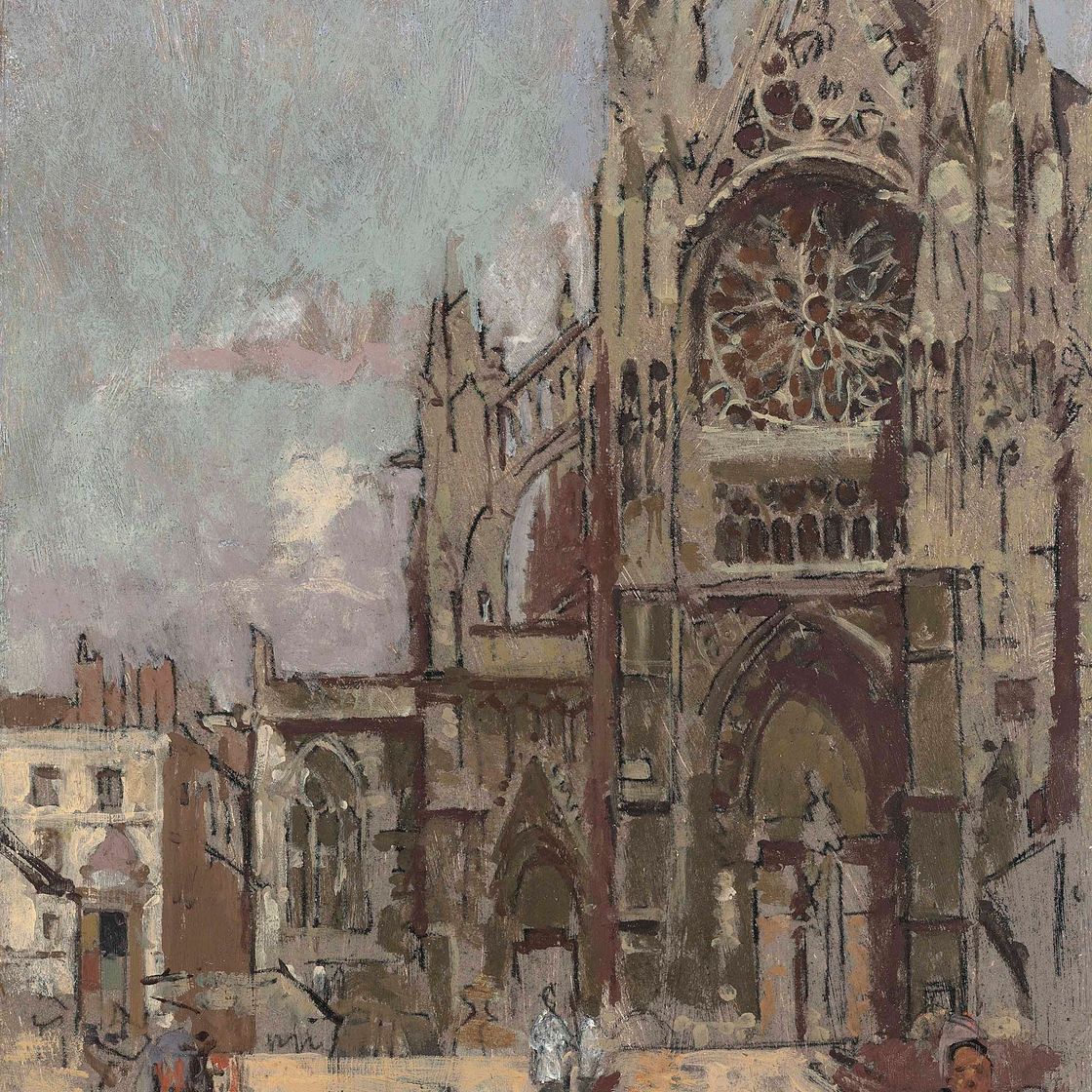 Walter Richard Sickert — Фасад Сен-Жака, Дьепп
