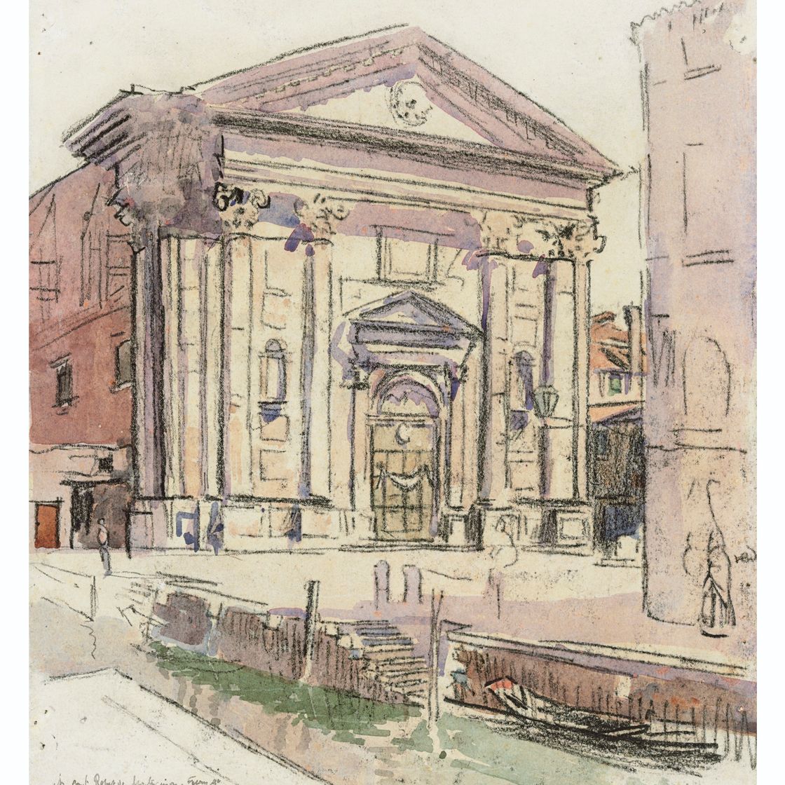 Walter Richard Sickert — Сан-Барнаба, Венеция, изображение 1