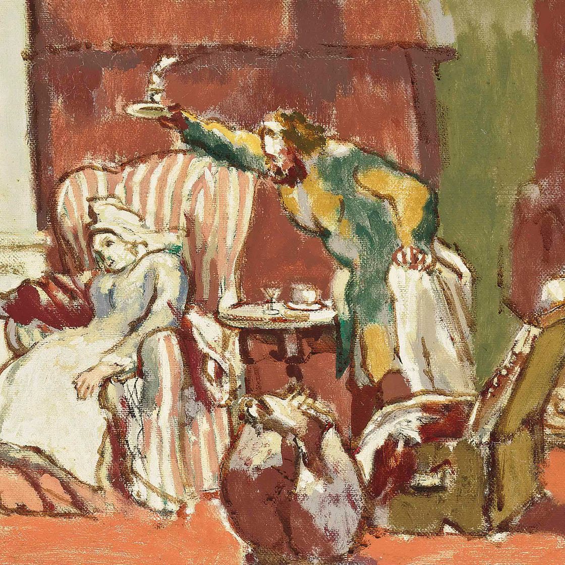 Walter Richard Sickert — "Дерзкий плохой Барт" (по Джону Гилберту)