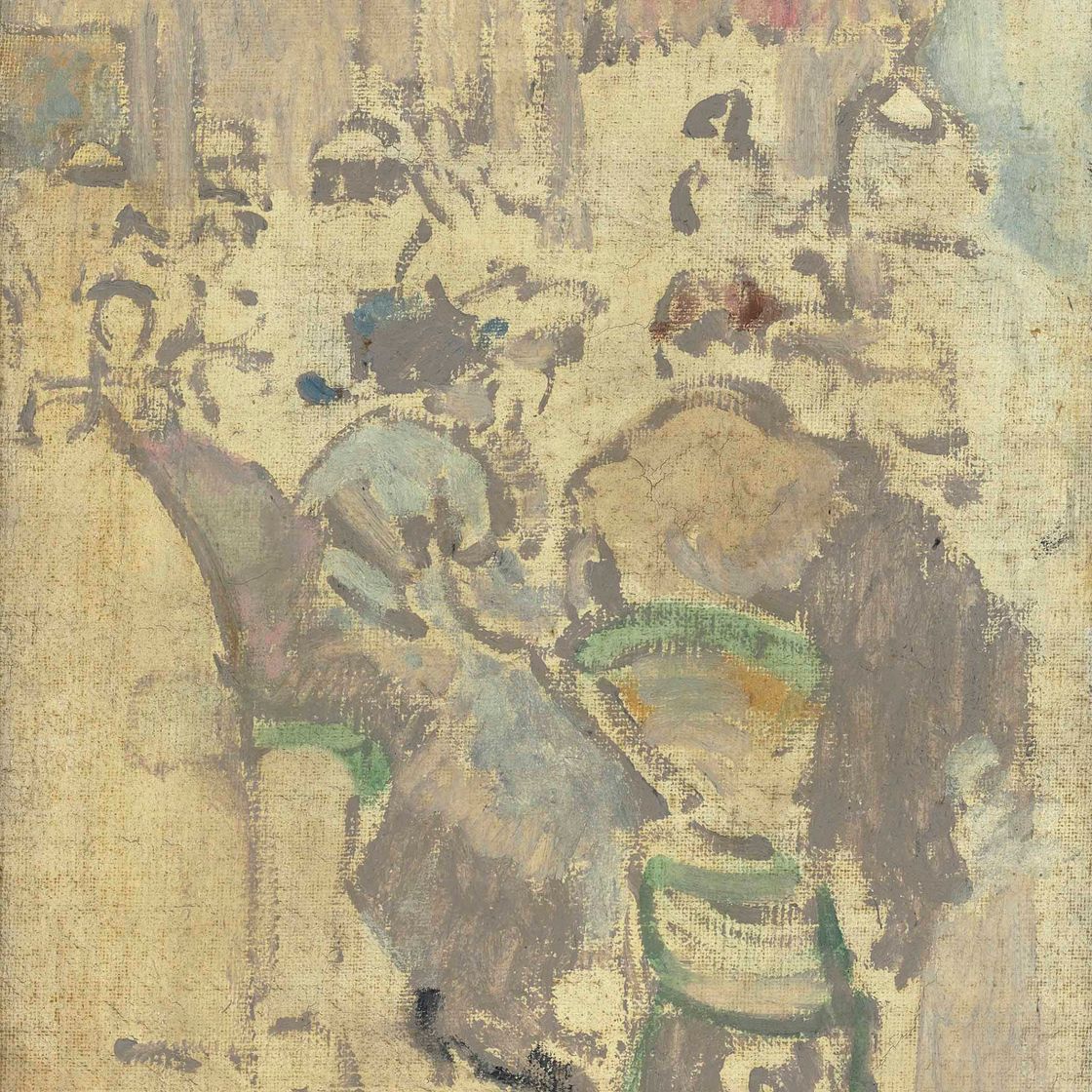 Walter Richard Sickert — Интерьер кафе, Баккара, Дьепп