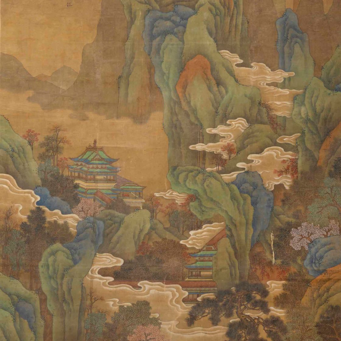 Wang Hui — КИТАЙ, ДАНЬ СТИЛЮ ВАН ХУЭЯ (1632-1717)