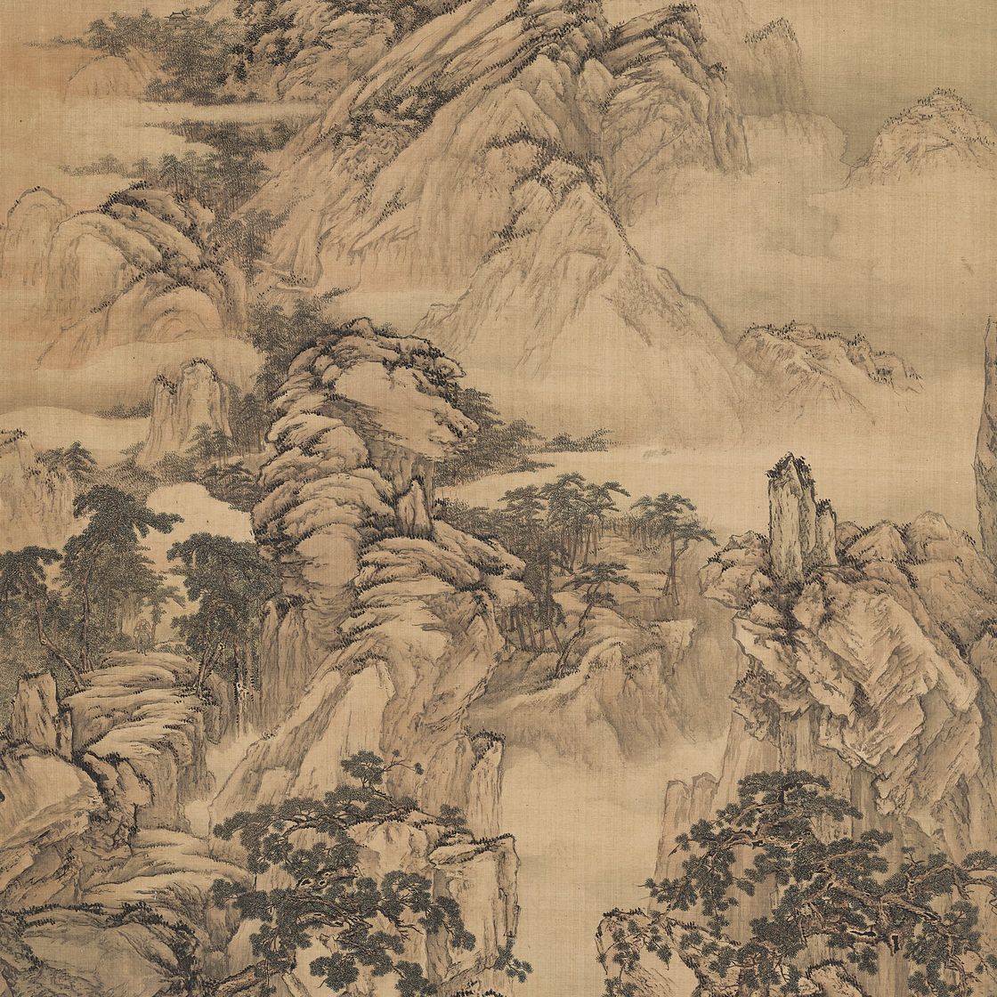 Wang Hui — Любуюсь водопадом, изображение 1