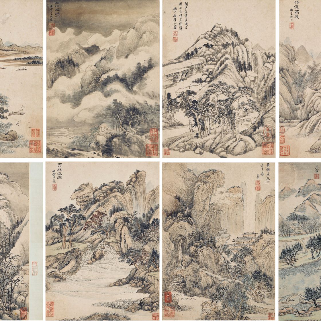 Wang Hui — Пейзажи старых мастеров, изображение 1