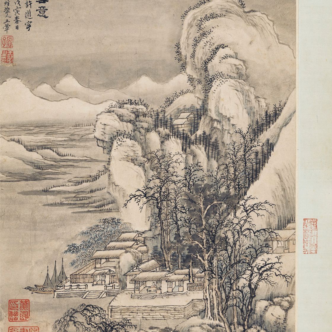 Wang Hui — Пейзажи старых мастеров, изображение 5