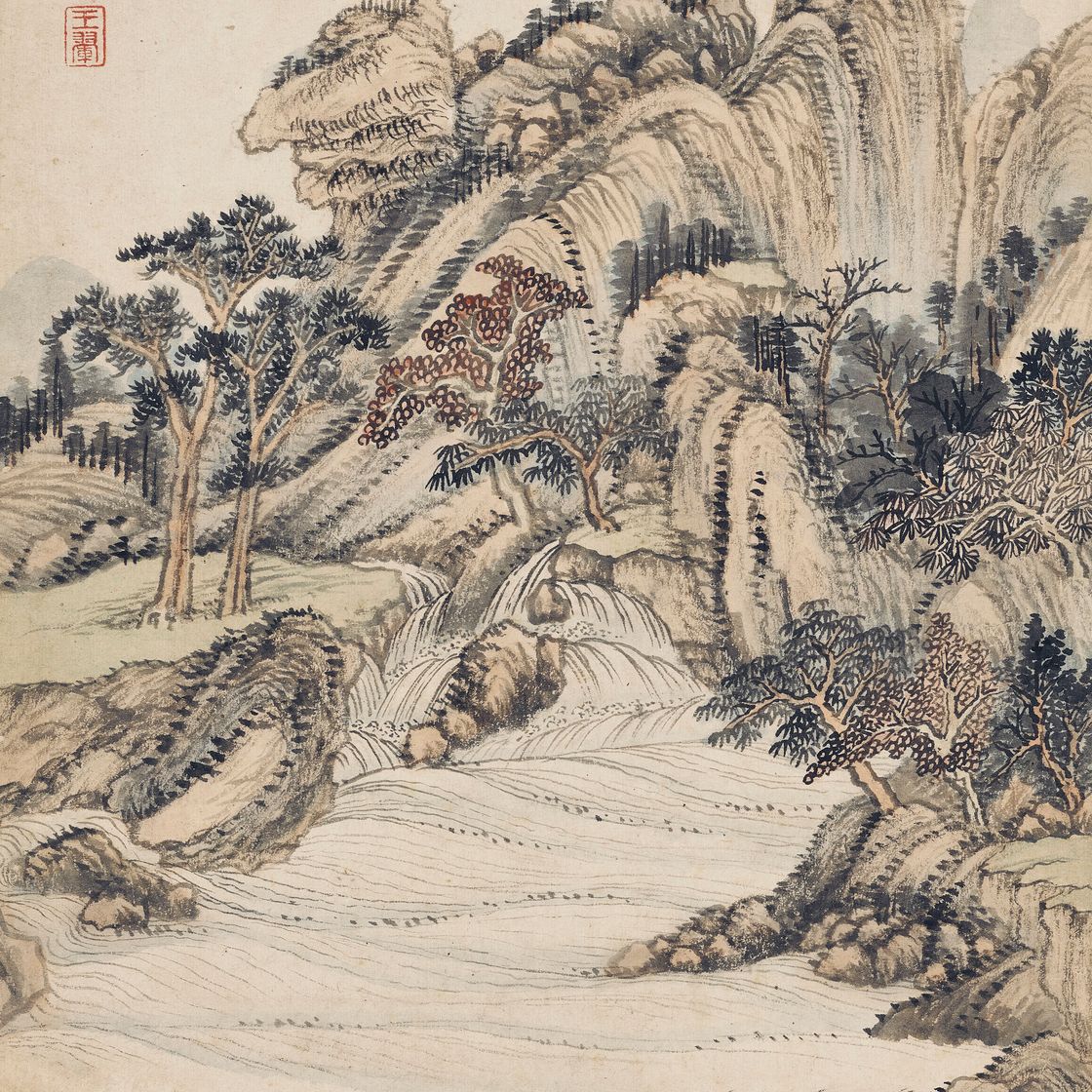 Wang Hui — Пейзажи старых мастеров, изображение 8