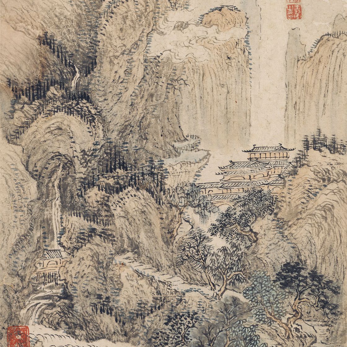 Wang Hui — Пейзажи старых мастеров, изображение 9