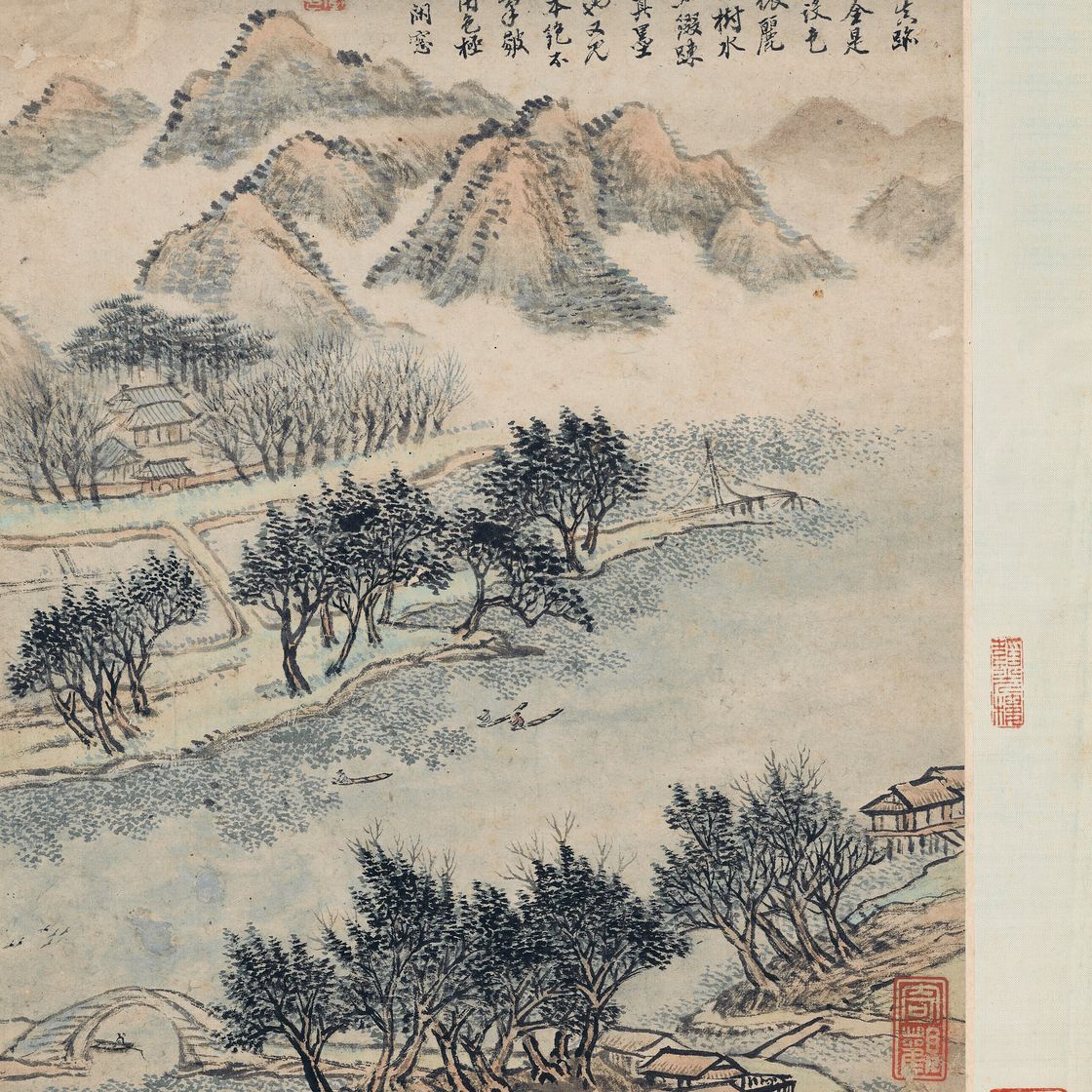 Wang Hui — Пейзажи старых мастеров, изображение 10