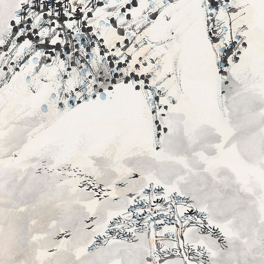 Wang Zhen — Поднимаясь на заснеженную гору